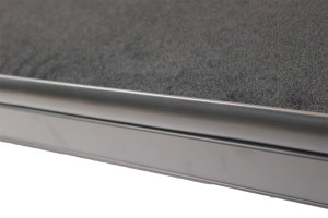 Geschikt voor Volvo*: FH4 (2013-2020) XXL tafel met 2 laden zwart