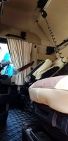 Wildlederoptik Lkw Scheibengardinen 4 teilig, mit Styleline 2.0