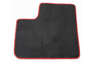 Fits Mercedes*: Atego (2005 -...) - velours  footmat set &amp; engine tunnel - chain colour red