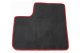 Fits Mercedes*: Atego (2005 -...) - velours  footmat set & engine tunnel - chain colour red