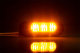 Lampeggiatore a LED ambra da superficie, funzione a 3 programmi, 12/24V, FT-210