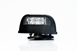 LED-k&ouml;rskyltslampa 12-24V klarglas, svart QS 150