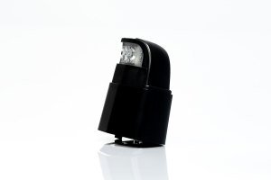 LED Kennzeichenbeleuchtung 12-24V komplettes Geh&auml;use, schwarz QS 150