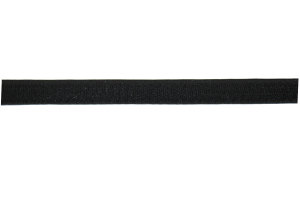 Meterware Klett- oder Flauschseite selbstklebend Klettseite schwarz