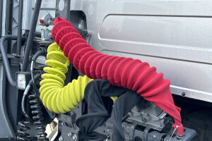 Überzug für den Lkw Luftschlauch - Farbe schwarz