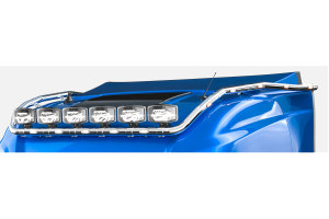 Suitable for IVECO*: S-Way (2019-...) - Headlight Bar &quot;HYDRA&quot; - with 6 clamps - with 15 LED&acute;s (incl. installation)