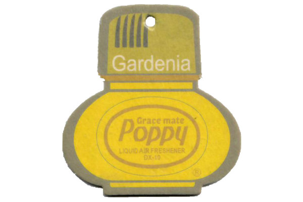 Original Poppy Luchtverfrisser - papieren luchtverfrisser - om op te hangen - Gardenia