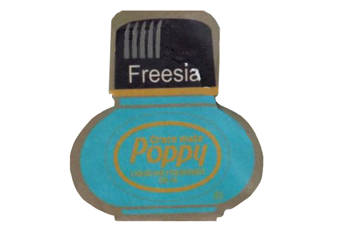 Original Poppy Lufterfrischer 150 ml, Freesia Duftflakon Grace Mate  Airfreshner