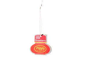 Original Poppy Air Freshener - air freshener paper - to hang - Strawberry