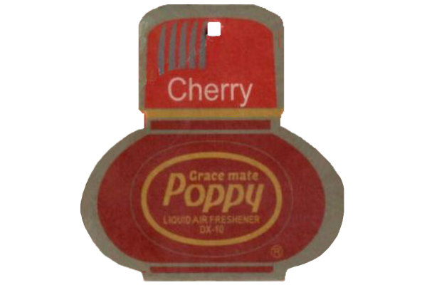 Original Poppy Luchtverfrisser - papieren luchtverfrisser - om op te hangen - Kers