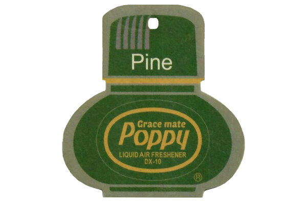 Original Poppy Luchtverfrisser - papieren luchtverfrisser - om op te hangen - Pine