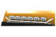 Suitable for MAN*: TGX EURO6 (2020-...) - GX cab - Visor Bar - with 6 welded-on brackets - without LED´s