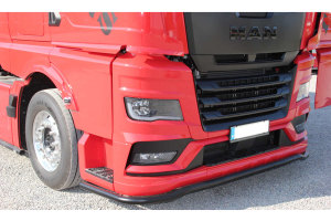 Passend f&uuml;r MAN*: TGX EURO6 (2020-...) GX I GM Fahrerhaus Unterfahrschutzrohr 1-teilig ohne LED