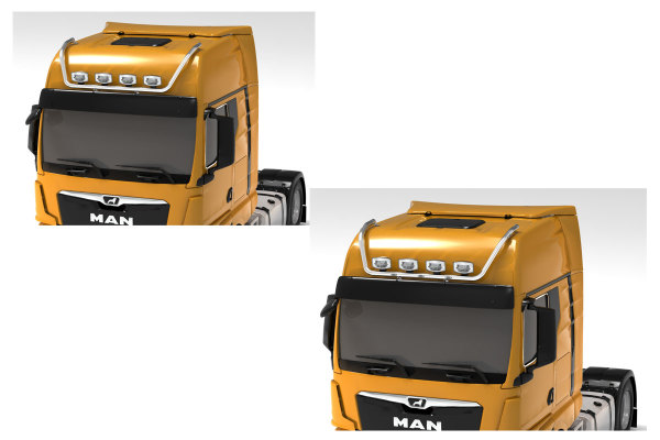 Suitable for MAN*: TGX EURO6 (2020-...) GX cab - headlight bracket MAX