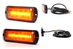 LED flasher - flash beacon - 30 LEDs - 2 adjustable...