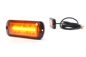 LED flasher - flash beacon - 30 LEDs - 2 adjustable programs