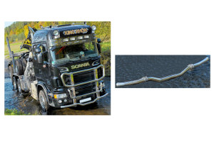 Suitable for Scania*: R2/R3 (2009-2016) lower tube of the &quot;MEGA&quot; bulldozer without LED&acute;s