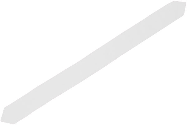 Wildlederoptik Lkw Rückhalteband für Scheibengardinen 7cm Breite (Standard) weiß anthrazit-schwarz