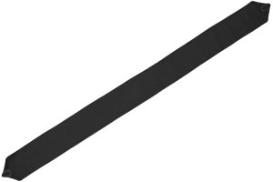 Wildlederoptik Lkw R&uuml;ckhalteband f&uuml;r Scheibengardinen 7cm Breite (Standard) wei&szlig; anthrazit-schwarz