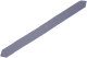 Wildlederoptik Lkw Gardinen Rückhalteband mit Ringen 7cm (Standard) grau grau