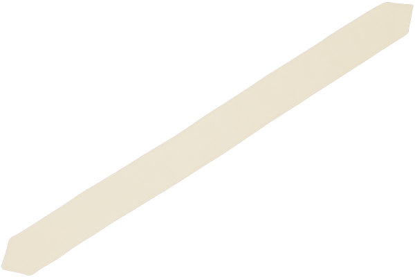 Vastzetlint voor raamgordijnen in suède-look 7cm breedte (standaard) beige* grizzly