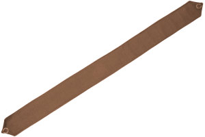 Wildlederoptik Lkw R&uuml;ckhalteband f&uuml;r Scheibengardinen 7cm Breite (Standard) beige* grizzly