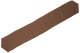 suede look truck curtains restraint strap with rings 14cm (Extra wide) grizzly* beige