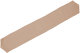 Wildlederoptik Lkw Rückhalteband für Scheibengardinen 14cm (Extra breit) grau caramel