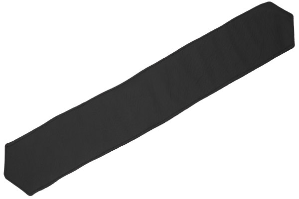 Wildlederoptik Lkw Rückhalteband für Scheibengardinen 14cm (Extra breit) anthrazit* caramel