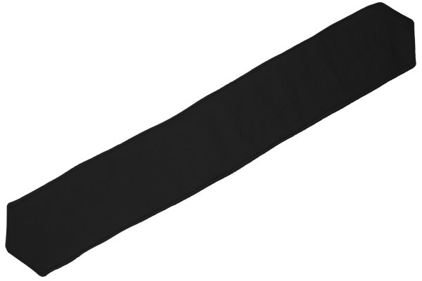 Wildlederoptik Lkw Gardinen Rückhalteband mit Ringen 14cm (Extra breit) grizzly schwarz*