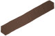 Wildlederoptik Lkw Rückhalteband für Scheibengardinen 14cm (Extra breit) braun* grizzly