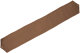 Vastzetlint voor raamgordijnen in suède-look 14cm (extra breed) bruin* grizzly