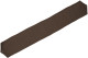 Wildlederoptik Lkw Gardinen Rückhalteband mit Ringen 14cm (Extra breit) dunkelbraun pink