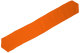Suede-look lastbilsförankringstejp för fönstergardiner 14 cm (extra bred) orange mörkbrun