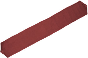 Wildlederoptik Lkw R&uuml;ckhalteband f&uuml;r Scheibengardinen 14cm (Extra breit) grizzly* bordeaux