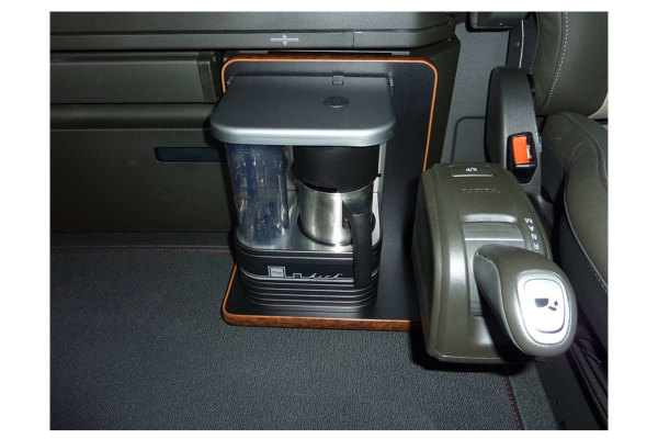 Suitable for Volvo*: FH4 (2013-2020), FH5 (2021-...)  coffee machine table burloptics