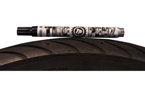 Penna per pneumatici Tire Penz, vernice per pneumatici, 10 ml, bianco titanio
