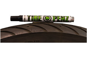 Penna per pneumatici Tire Penz, vernice per pneumatici, 10ml Verde neon