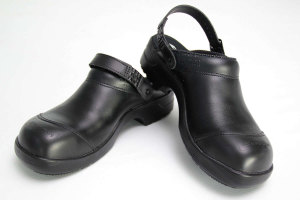 FLEX safety clogs, open with pronose and washable Euro-Dan&reg; insole I size 41