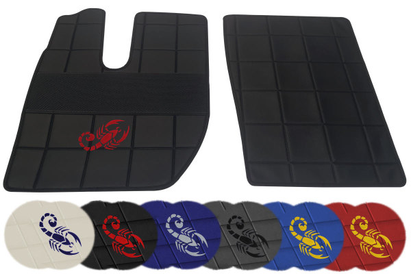 Suitable for IVECO*: S-Way (2019-...) ClassicLine sythetic leather - floor mats