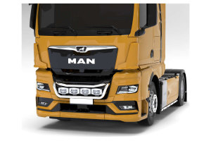 Suitable for MAN*: TGX (2020-...) - GM cab - stainless...