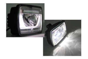 HELLA Jumbo LED - spotlight + LED position light -...