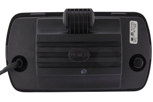 HELLA Jumbo LED - Fernscheinwerfer + LED-Positionslicht - Multivoltage 12/24 V - Montage h&auml;ngend - Geh&auml;usefarbe schwarz - REF: 25