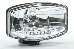 Extra strålkastare för lastbil Hella Jumbo 320 FF 12-24V spotlight LED positionsljus 37,5 klarglas