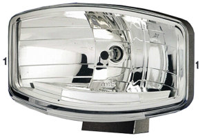 Lkw Zusatzscheinwerfer Hella Jumbo 320 FF 12-24V Fernscheinwerfer ohne Positionslicht 37,5 Klarglas