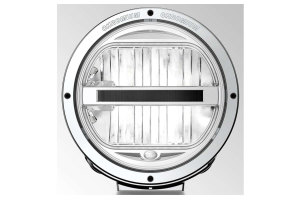 HELLA Luminator Proiettore abbagliante a LED + luce di posizione a LED - Multivoltaggio 12/24 V REF 50 Cromo