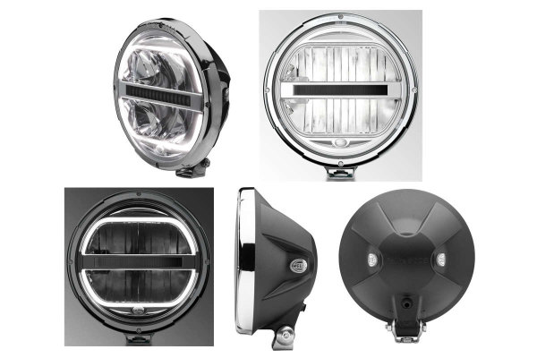 HELLA Rallye 3003 LED Fernscheinwerfer Voll-LED + LED-Positionslicht 12/24 V REF 25