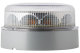 HELLA Blitzkennleuchte - K-LED FO-LED - Leuchtfarbe gelb - Lichtscheibenfarbe transparent - 1 Blitzfunktion - flach (Montage am Bügel zzgl. Befestigungsplatte)