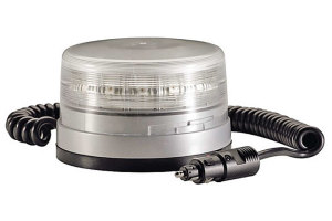 HELLA-blinklykta - K-LED FO-LED - gul ljusf&auml;rg - transparent linsf&auml;rg - 1 blixtfunktion - magnetf&auml;ste (monteras med befintliga magneter)
