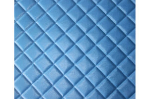 Adatto per IVECO*: S-Way (2019-...) Rivestimento base sedili automatici - finta pelle HollandLine blu